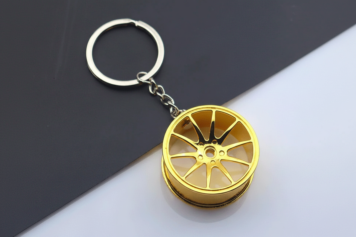 The Wheel Keychain